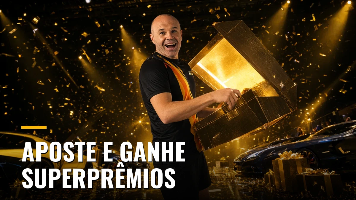 Aposte e ganhe superprêmios