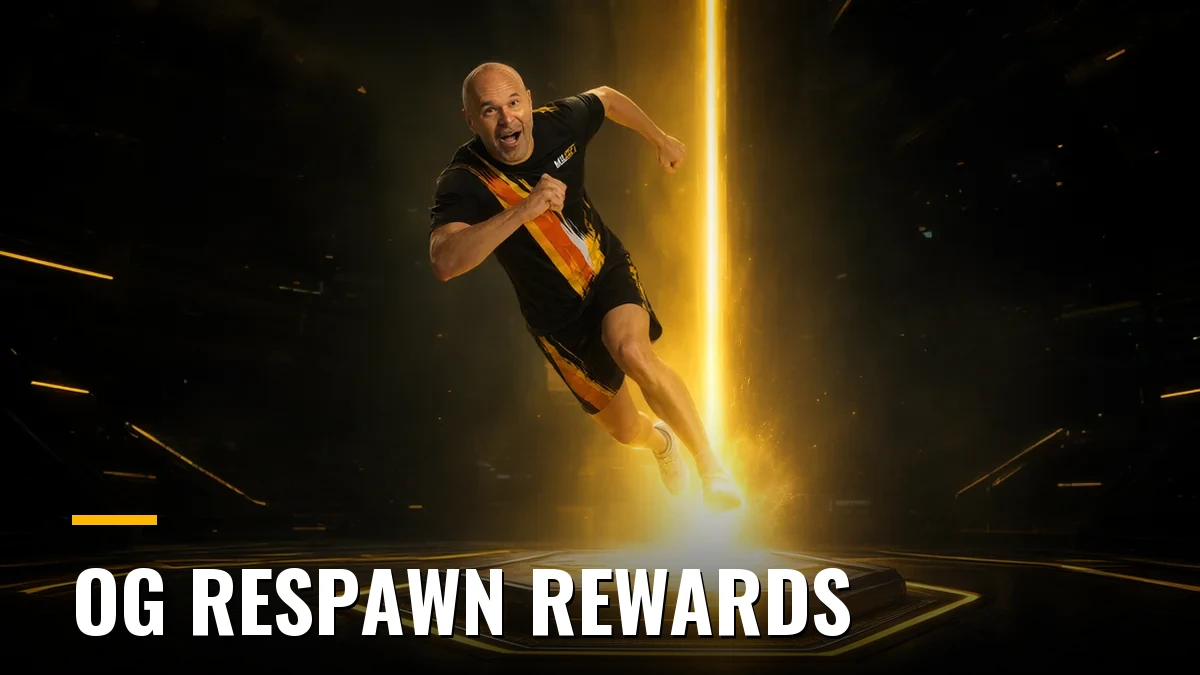 OG Respawn Rewards – Volte ao jogo mesmo perdendo